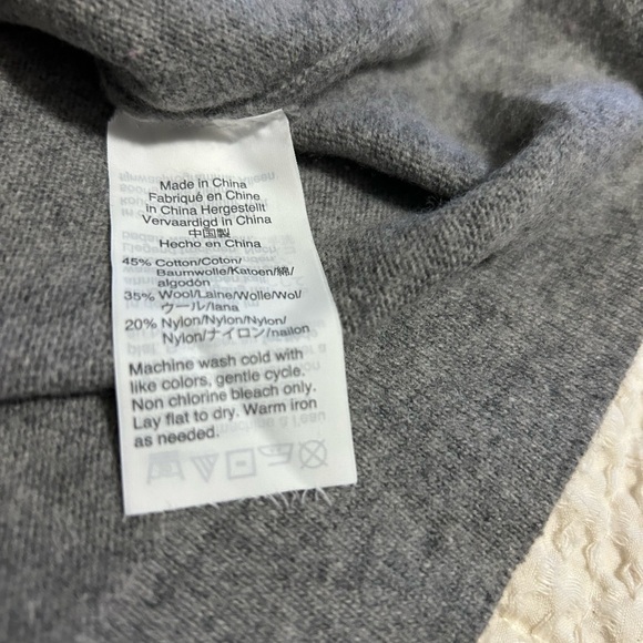 J. Crew Women's Sweater Set - Magenta, Mustard, Gray - Picture 6 of 7